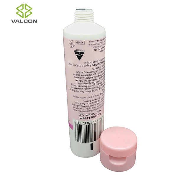 Pink 30 ML Empty Cosmetic Tubes Silkscreen Printing PP Cap Material