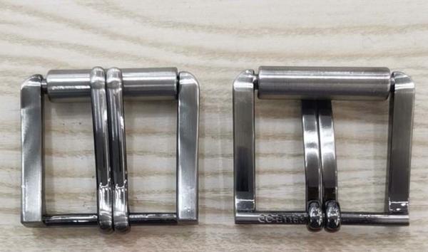 Quality PHAs certificaton Belt Buckle Hardware , Iron Buckle Classic 40mm Thickness for sale