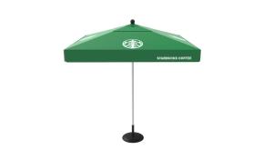 China Outdoor Advertising Beach Umbrellas UV Resistance Custom Printing Color on sale