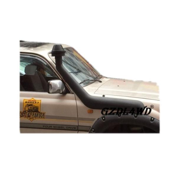 Textured Matte Black 4x4 Snorkel Kit Toyota Land Cruiser 80 Series 1990 - 1998