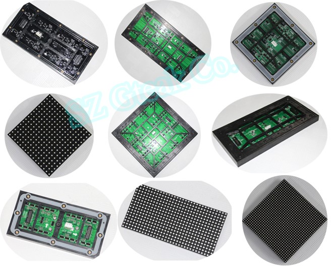 smd dot matrix p3 led 64x64 led display module