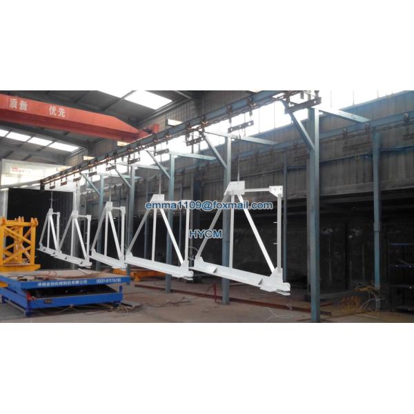 D120-4522 Luffing Jib Crane 45m Boom 6t Load 2.2t Tip Load Specification