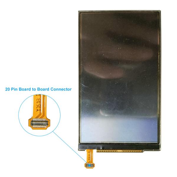 3.95 Inch AMOLED Display Module , 360x640 Resolution , Mipi Interface 300 Cd/M2