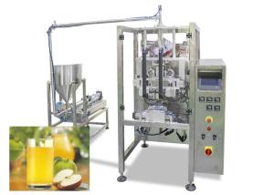 China Sachet Juice Packaging Machine , High Precision Liquid Sachet Packaging Machine wholesale