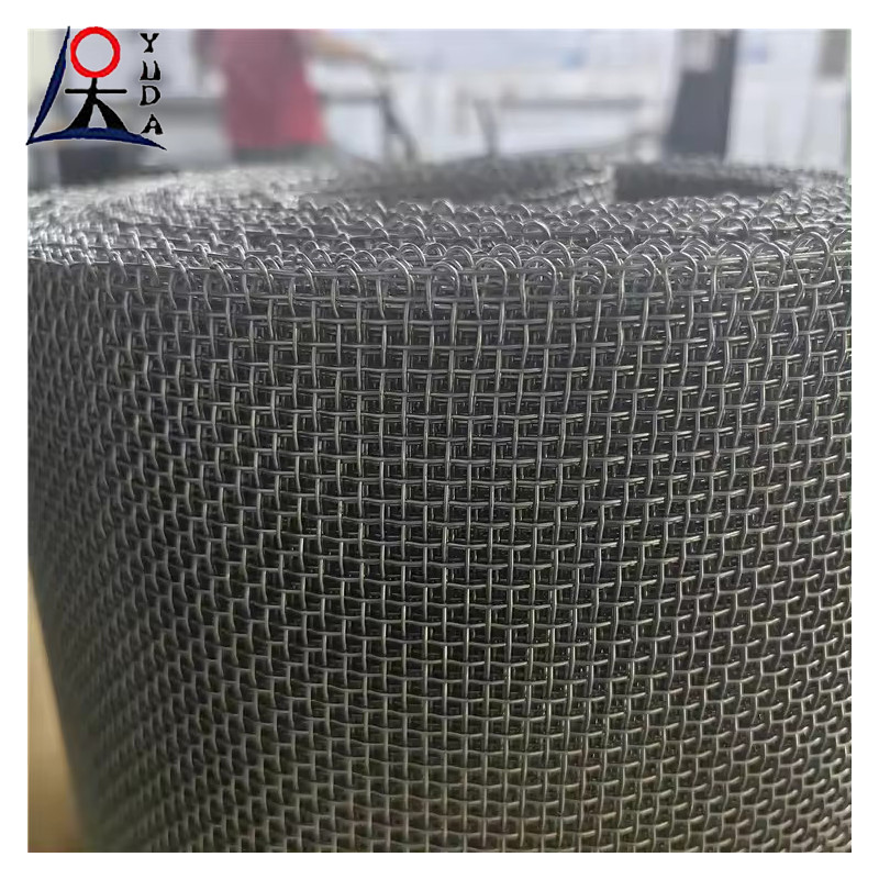 Crimped Mine Sieve Net Stone Crusher Vibrating Screen Mesh Iron Wire Mesh