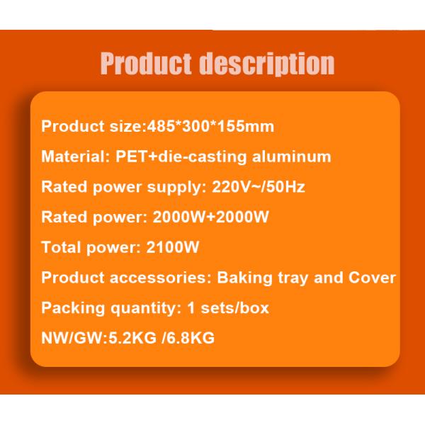 Convenient Touchpad Operation 2 Burners Induction Heating Plate Cooker for Everyday