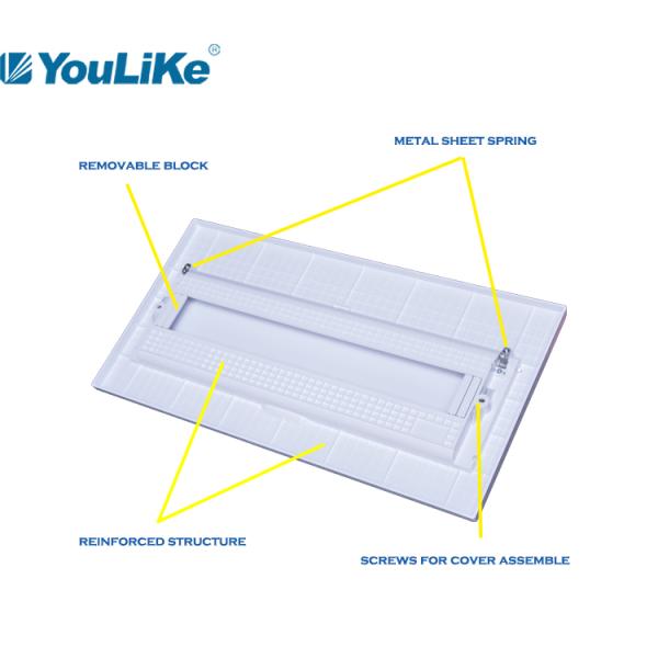 Flush Mounting 21 Way MCB Consumer Unit Box Power Distribution Box