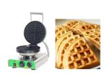 Electric 1.75kw Single Waffle Maker For Hotel