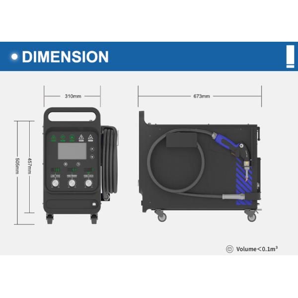 Hongmeng 900W 1200W 1500W Portable Air Cooling Laser Welding Machine for Aluminum Alloy and Stainless Steel Welding