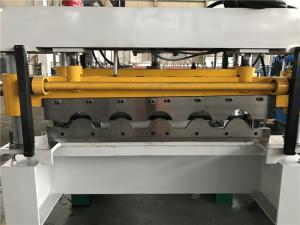 China High Speed 5 - 8m / min Tile Roll Forming Machine For Colored Steel Plate wholesale