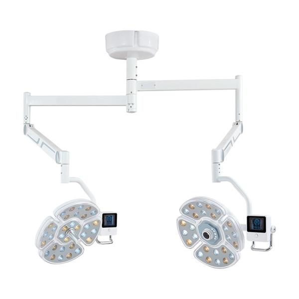 Quality Sensor Switch Dental Ceiling Led Light Shadowless Operation Lamp With Double Head for sale