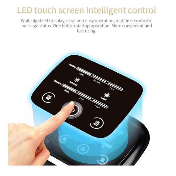 Vibrating Joint Infrared Knee Massager Red LED Light Therapy 5V 2A