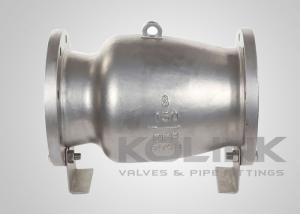 Axial Flow Nozzle Check Valve Non-slam Inline