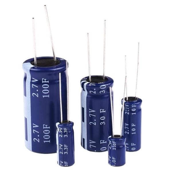 Quality super capacitor 2.7V 3.3F 5F 10F 20F 50F 100F  Electric Double Layer  5F 2.7V for Intelligent Watch for sale
