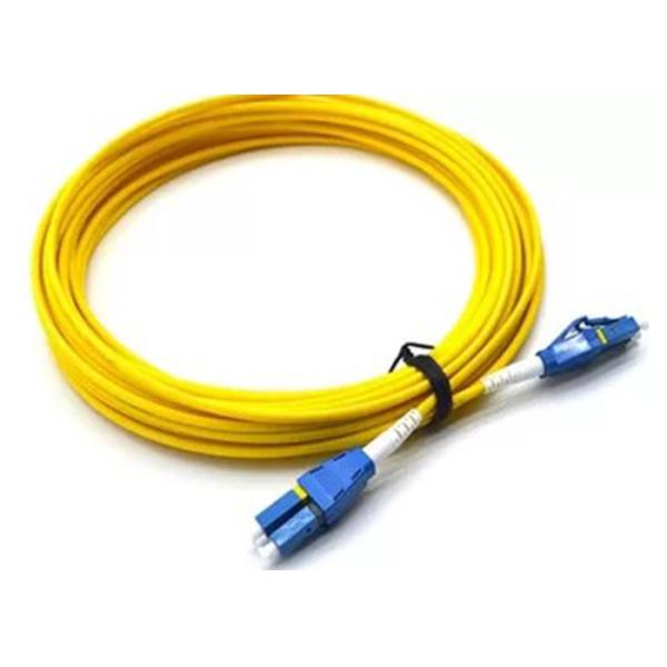 5m Push Pull LC Uniboot Fiber Optic Jumper Cable For Telecommunications