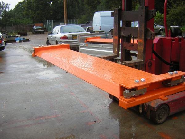 Quality 120T Mobile Heavy Duty Portable Weighbridge Large LCD Display for sale