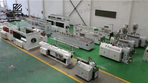 China High Speed Plastic Pipe Extrusion Machine HDPE PPR Pipes Production Lines on sale