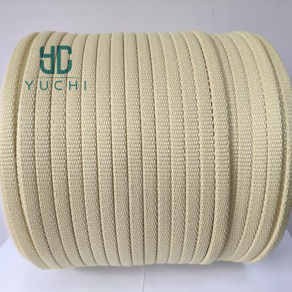 Quality High Temperature Resistant Anti Abrasive Aramid Roller Ropes For Tempered glass Furnaces for sale