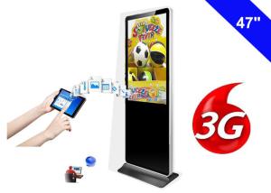 Indoor Digital Display Signage , Floor Standing LCD Advertising Display