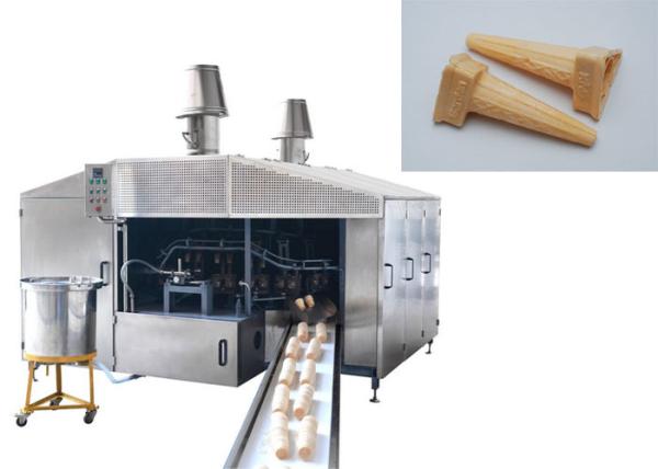 Quality Hygienic Wafer Cone Production Line With Less Gas Consumption Fully Automatic for sale