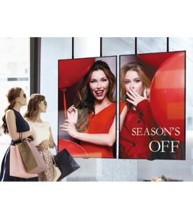 China 55 Inch Window Lcd Display Touch Screen Shop Storefront Window Display wholesale