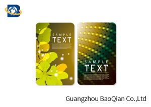 China VIP Card Lenticular Card Printing PET / PP Material 3D Lenticular Flip Effect wholesale