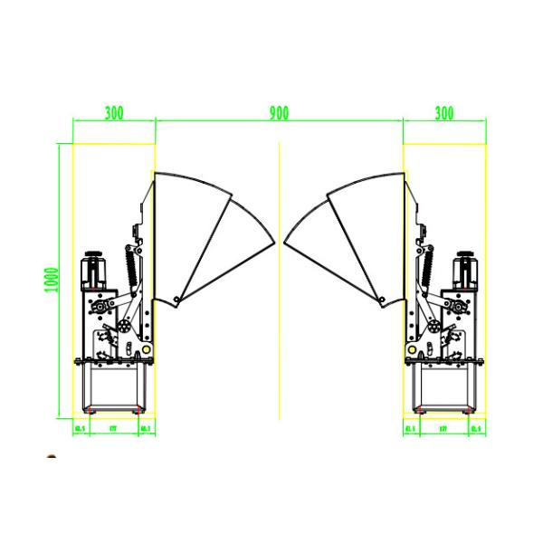 automatic access control system , flap barrier gates , barrier gates