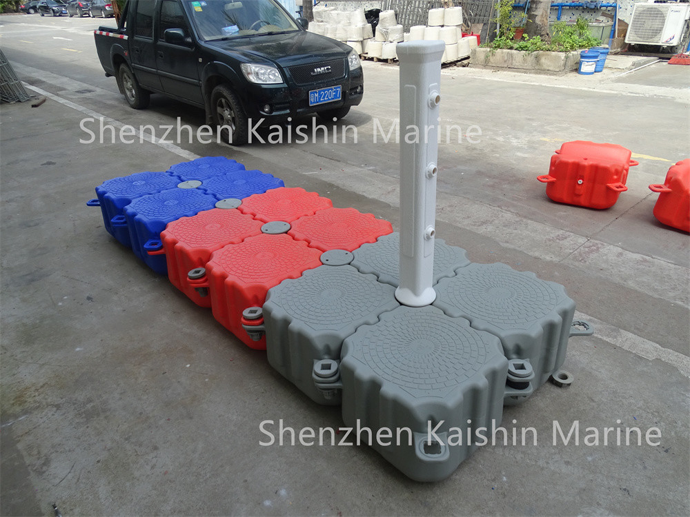 Modular Floating Cube Pontoon HDPE Floating Jetski Dock Yacht Boat Ship Floating Bridge 350kg/Sqm Load Capacity