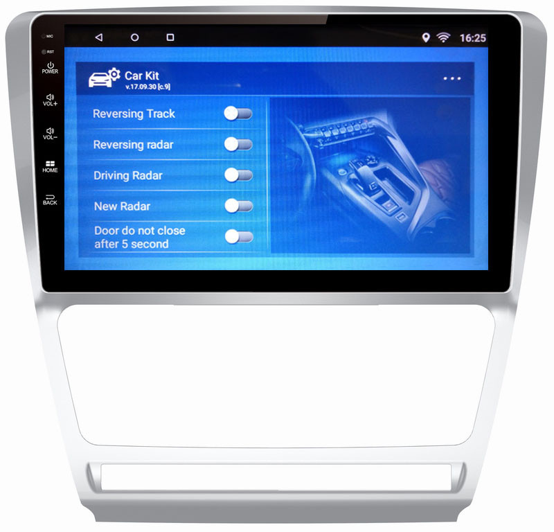 Ouchuangbo car radio gps navigation for Skoda Octavia 2007-2014 with Video bluetooth calculator android 6.0 system