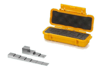5 Step Ultrasonic Calibration Blocks , ultrasonic reference blocks Thickness step wedge block