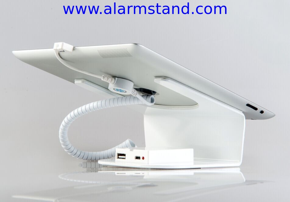 COMER anti-lost metal display stand for ipad apple tablet display security alarm systems