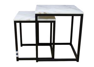 Knock Down 10KG H45CM Black Nesting Tables