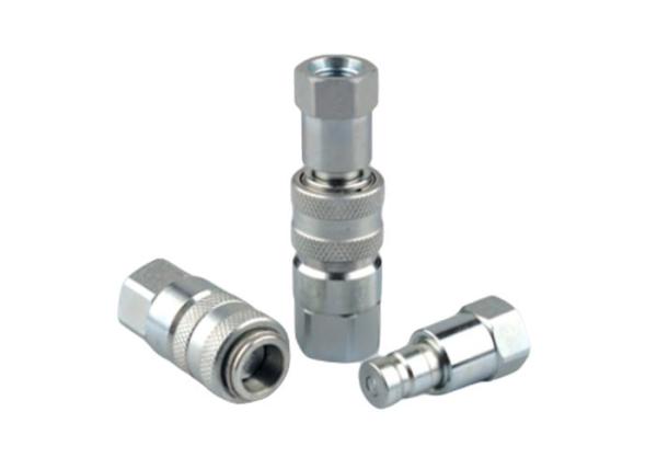 Quality Hydraulic Quick Connect Couplings Flush Face Popet Valves Pd Closed Type for sale