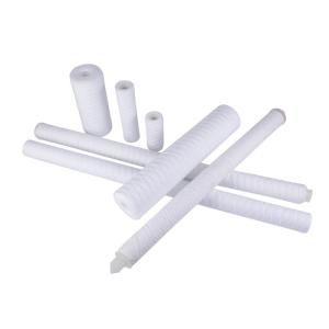 China OEM 5 Micron 10 Inch Water PP String Wound Cartridge Filter for Pure Water Treatment System on sale