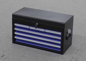 China 26 Inch Blue Mechanic Tool Cabinet Multi Functional Top Tool Chest With 7 Drawers on sale