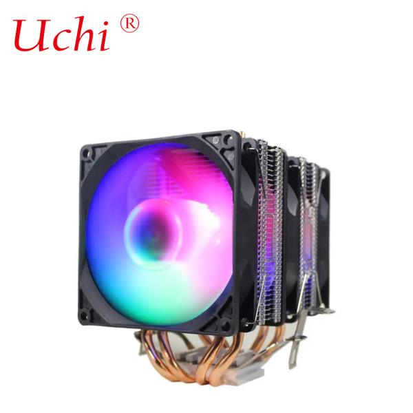 Quality ARGB 8 Heat Pipe Fan Aluminum Heat Sink CPU Cooler for sale