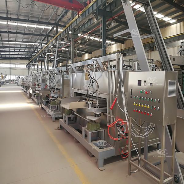 50-100kg/h Nut Swing Roaster Machine with PLC Control