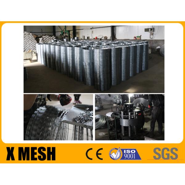BTO 10 Type Razor Wire With Hot Galvanized High Grade Security For itary Fields