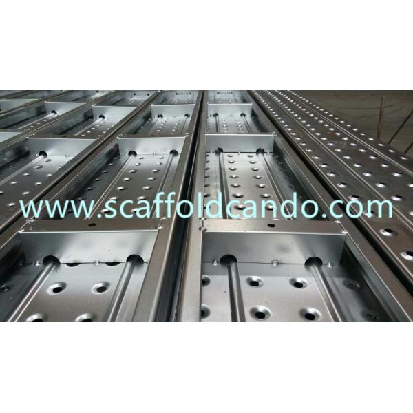 Easy to install scaffolding galvanized steel plank steel board as working platform 4000mm,3000mm,2000mm,1000mmL for sale