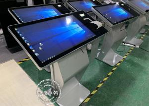 Interactive Digital Podium 43 Touch Screen Kiosk With Printer and Card Reader