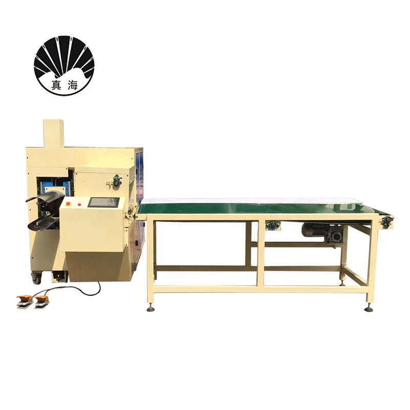 JBJ-9 Pillow Rolling Machine Cushion Coiling Packing Machine For Throw Pillow Body Pillow Comforters Packing