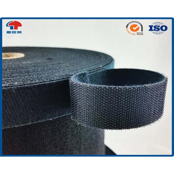 ROHS 25mm double sided Hook Loop Cable Ties 25 meter length freely cut