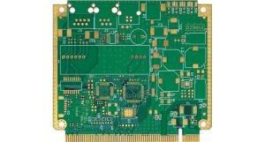 China Security Surveillance Device Multilayer PCB Board OSP V0 60 * 37 Mm 10-layer PCB with Blind Via and Gold Fingers wholesale