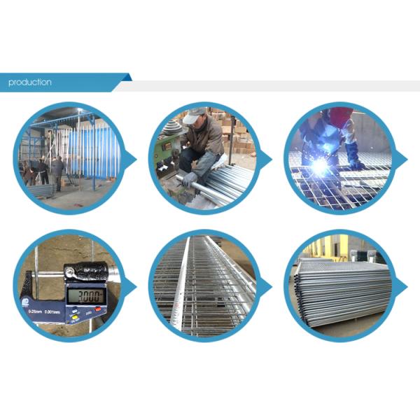Temporary Swimming Pool Fence / Temporary Wire Fence For Construction Siting
