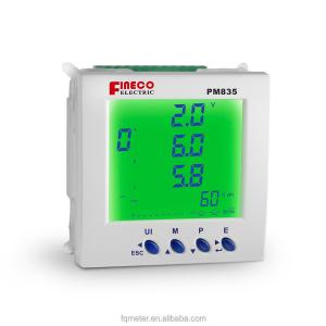 China PM835 Three Phase Multifunction Power Meter Digital Panel Meter AC Wattmeter wholesale