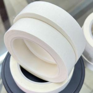 China White Cotton Tape For Hand Tearing Viscosity Hot Melt Adhesive Tape / Pet Tape - 15m To 30m Length wholesale