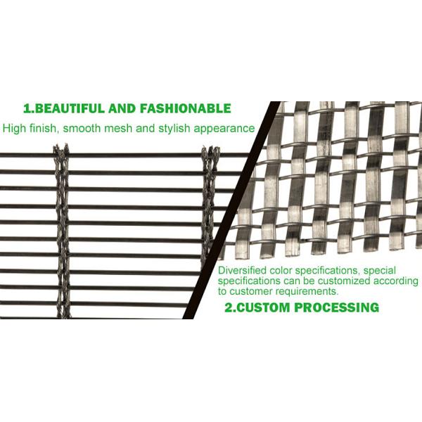 ISO9001 30m Decorative Bronze Mesh For Furniture / Cabinet Door