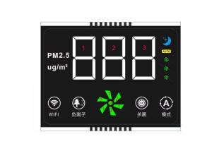 China 7 Segment LCD Display / Square LCD Module VA Negative LCD For Termostato Controller wholesale