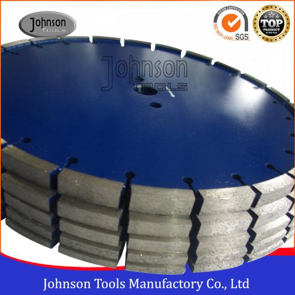 Quality 10 / 12 / 15mm Segment Height Diamond Loop Concrete Saw Blades With Long Lifetime for sale