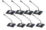 5GHz 8 Channel Wireless Microphone System 2 AA High Performance Audio